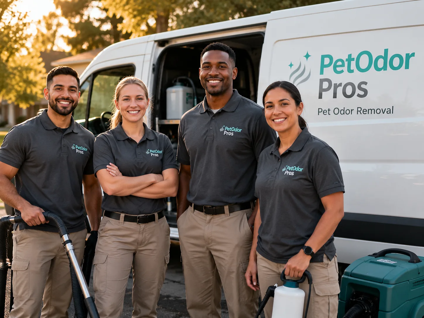 Pet Odor Removal team serving Houston, PA